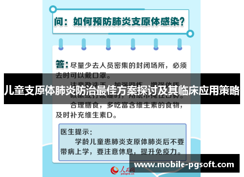 儿童支原体肺炎防治最佳方案探讨及其临床应用策略