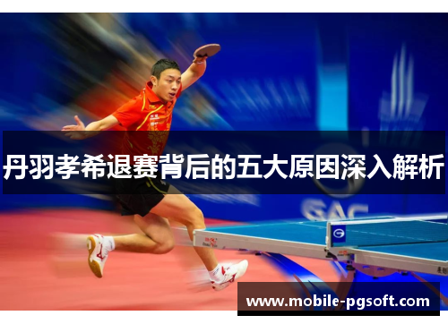 丹羽孝希退赛背后的五大原因深入解析