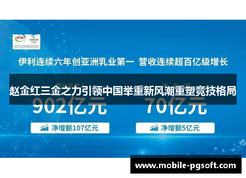 赵金红三金之力引领中国举重新风潮重塑竞技格局