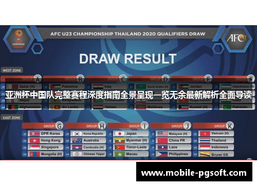 亚洲杯中国队完整赛程深度指南全景呈现一览无余最新解析全面导读